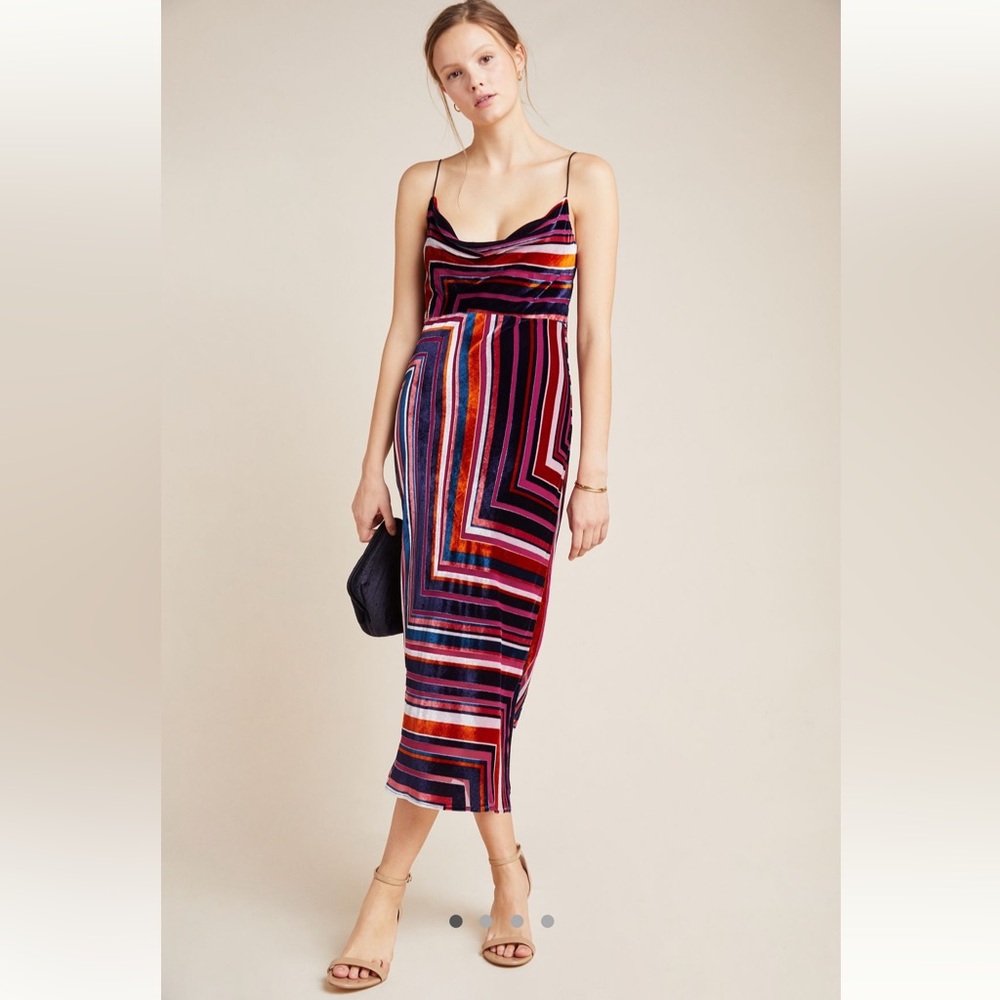 Tina Velvet Mini Midi Dress